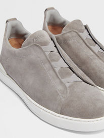 Zapatillas Triple Stitch™ en Lana #UseTheExisting™ Color Gris