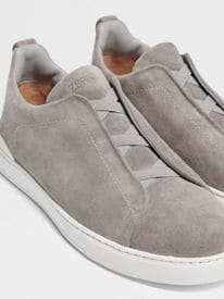 Beige Suede Triple Stitch™ Sneakers SS25 22325564 | Zegna US Beige Suede Triple Stitch™ Sneakers SS25 22325564 | Zegna US