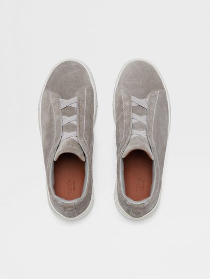 Grey Mélange Suede Triple Stitch™ Sneakers SS25 22361729 Grey Mélange Suede Triple Stitch™ Sneakers SS25 22361729