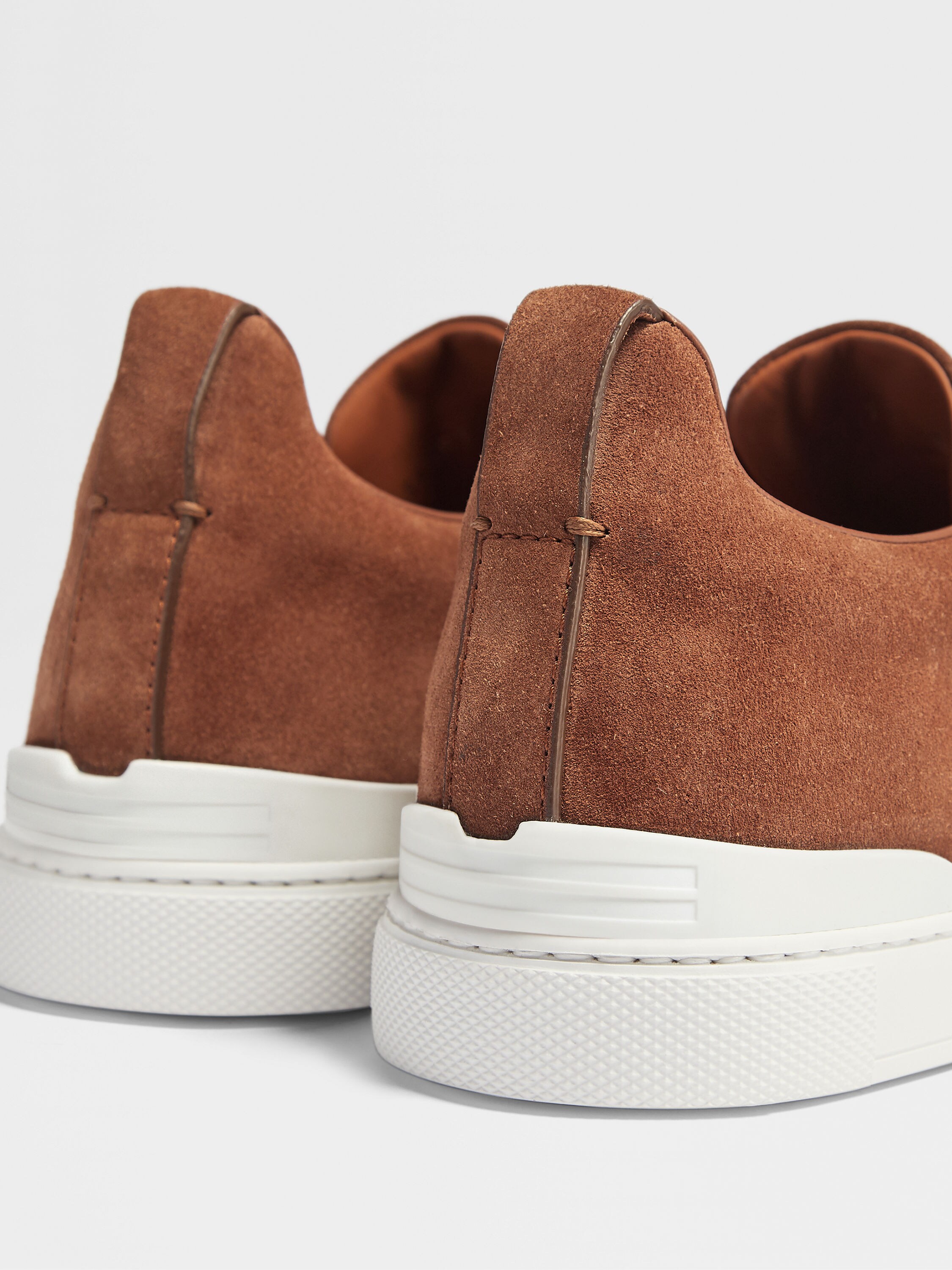 Tobacco Suede Triple Stitch™ Sneakers Product detail photo #1