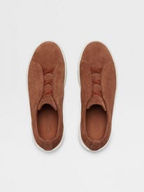 Beige Suede Triple Stitch™ Sneakers SS25 22325564 | Zegna US Beige Suede Triple Stitch™ Sneakers SS25 22325564 | Zegna US