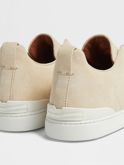 Sneaker Triple Stitch™ in Suede Ruggine FW23 22322711