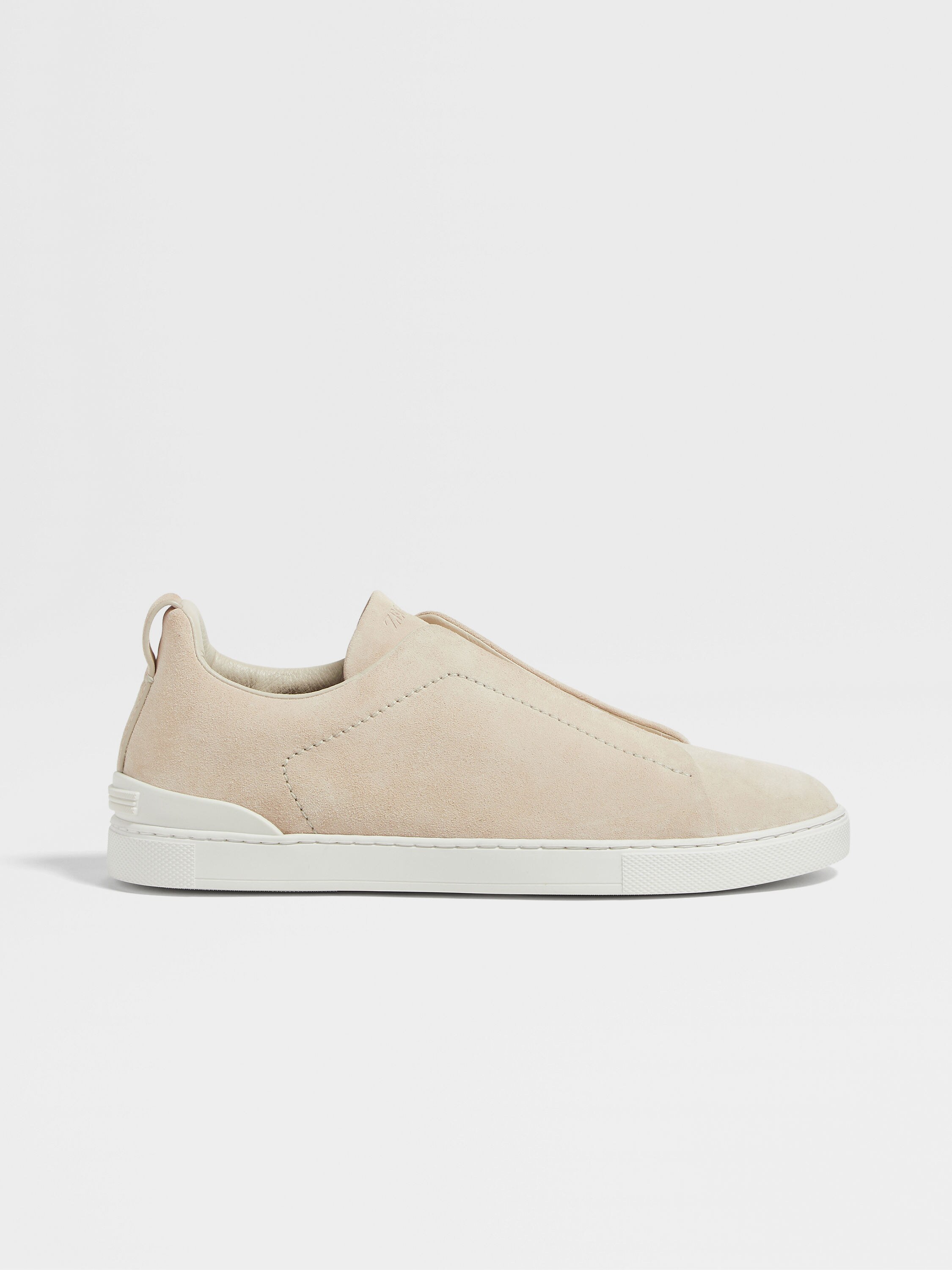Light Beige Suede Triple Stitch™ Sneakers Product detail photo #4