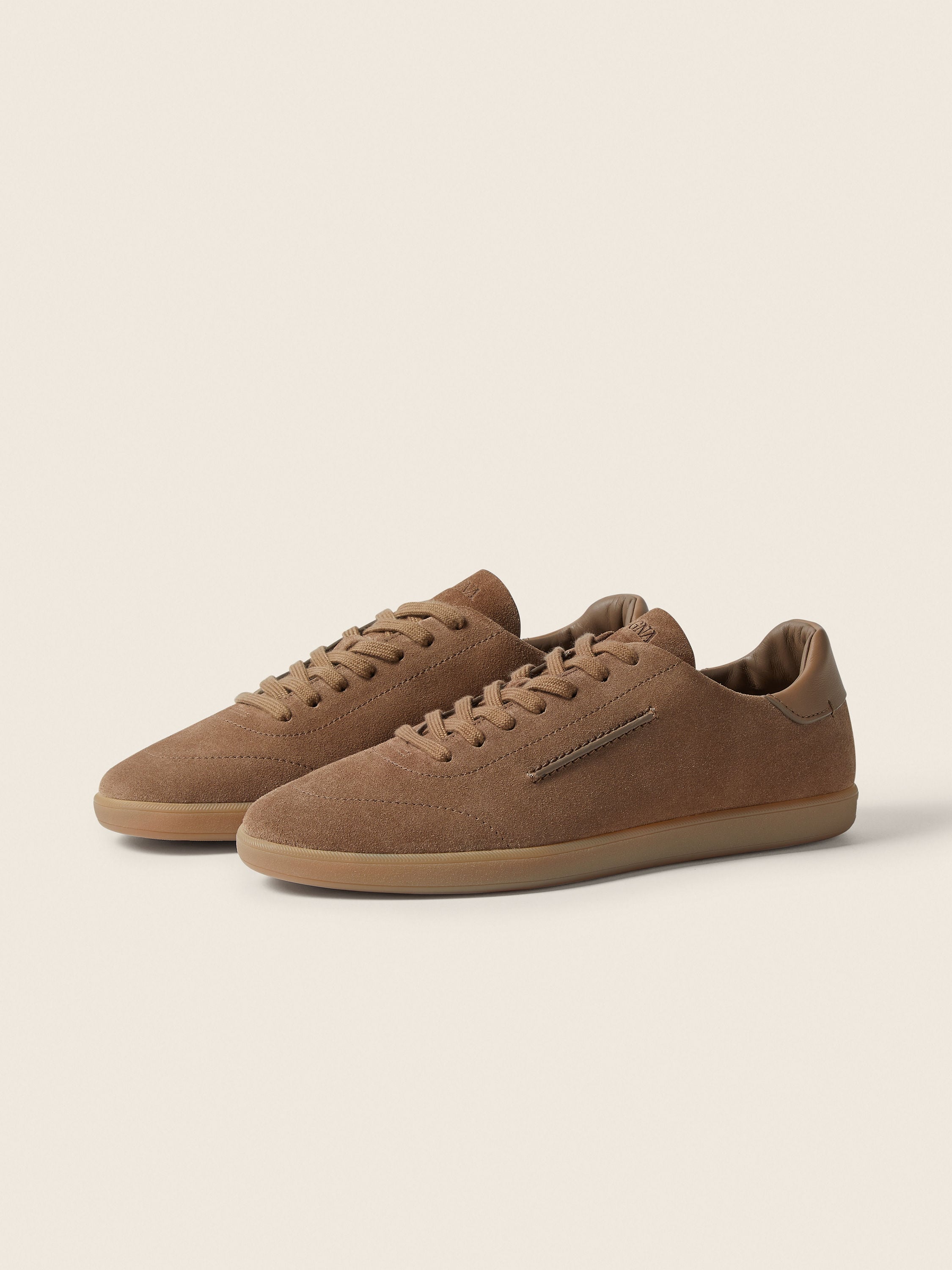 SUEDE　スウェード Dark Beige Suede 232 Sneakers FW26 37094690 | Zegna CZ