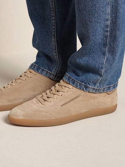Beige 232 Suede Sneakers SS26 37094679 | Zegna IT