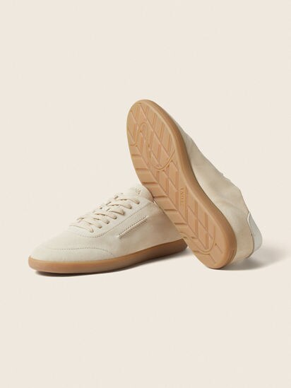 White Suede 232 Sneakers FW26 37109540 | Zegna US