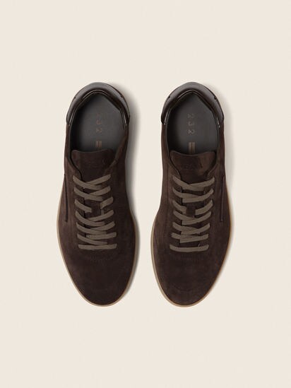 ダークブラウン 232 スエード スニーカー SS26 37094701 | Zegna JP