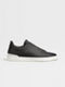 Black PELLETESSUTA™ Leather Triple Stitch™ Sneakers Product detail photo #3