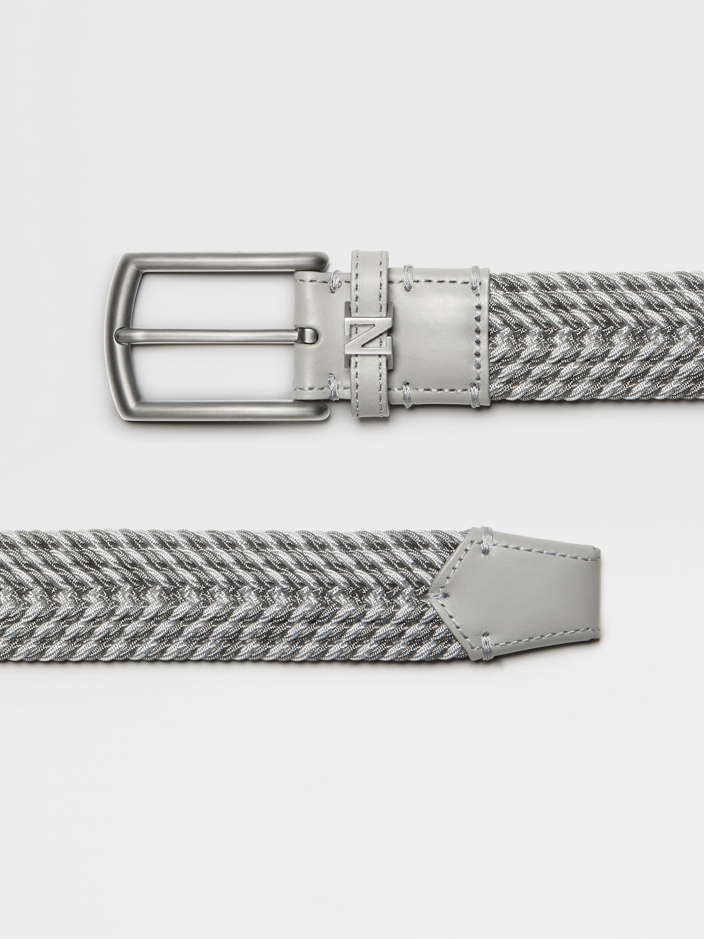 Grey Mélange Rayon Belt Product detail photo #1