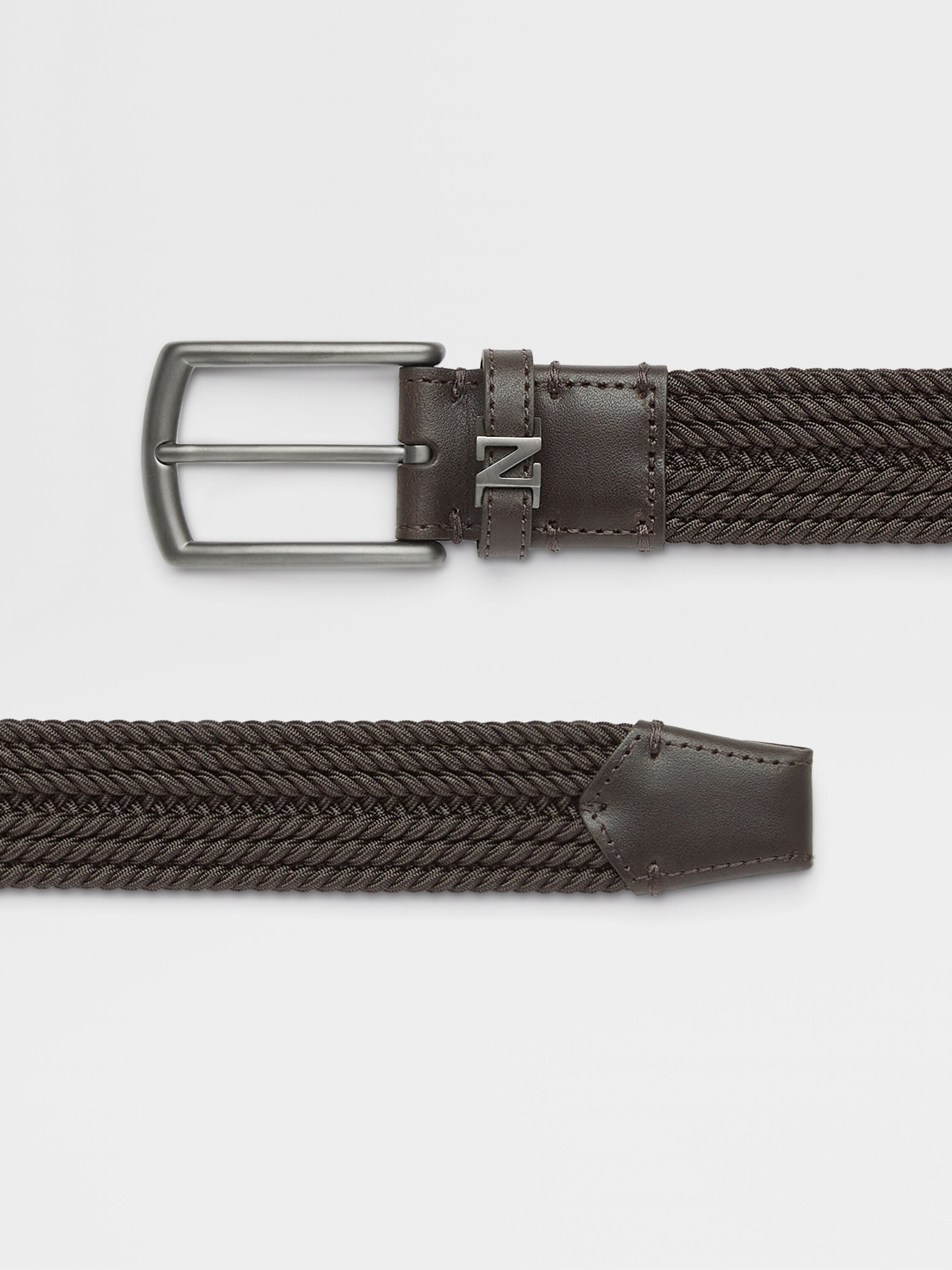 Cinturón de Rayón Marrón Oscuro Foto #1 de detalle del producto