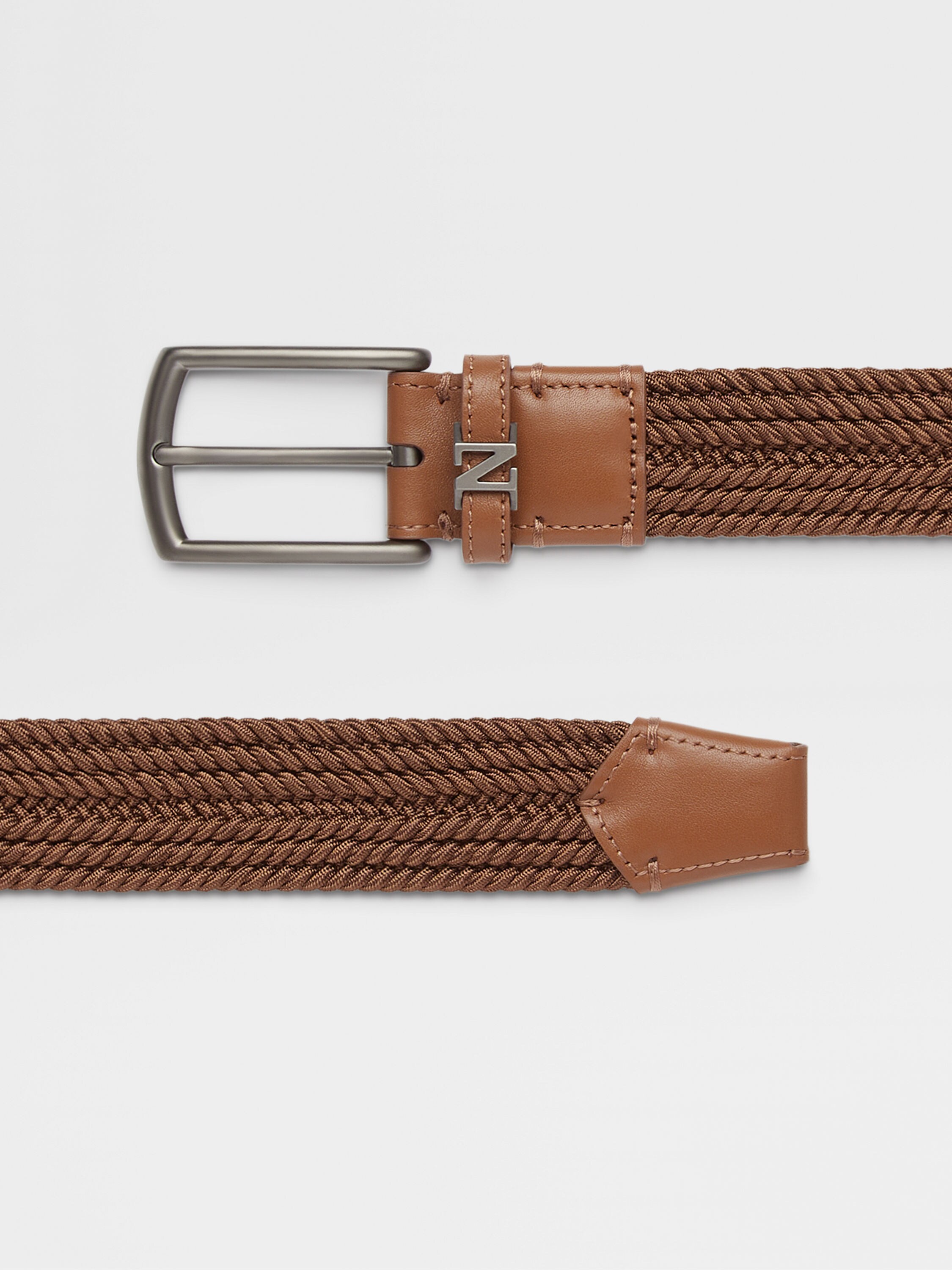 Dark Foliage Rayon Belt Product detail photo #1