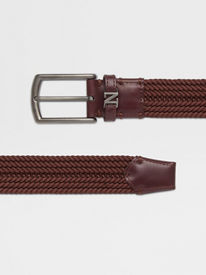 Mens Braided Leather Belt - RUST & Co.