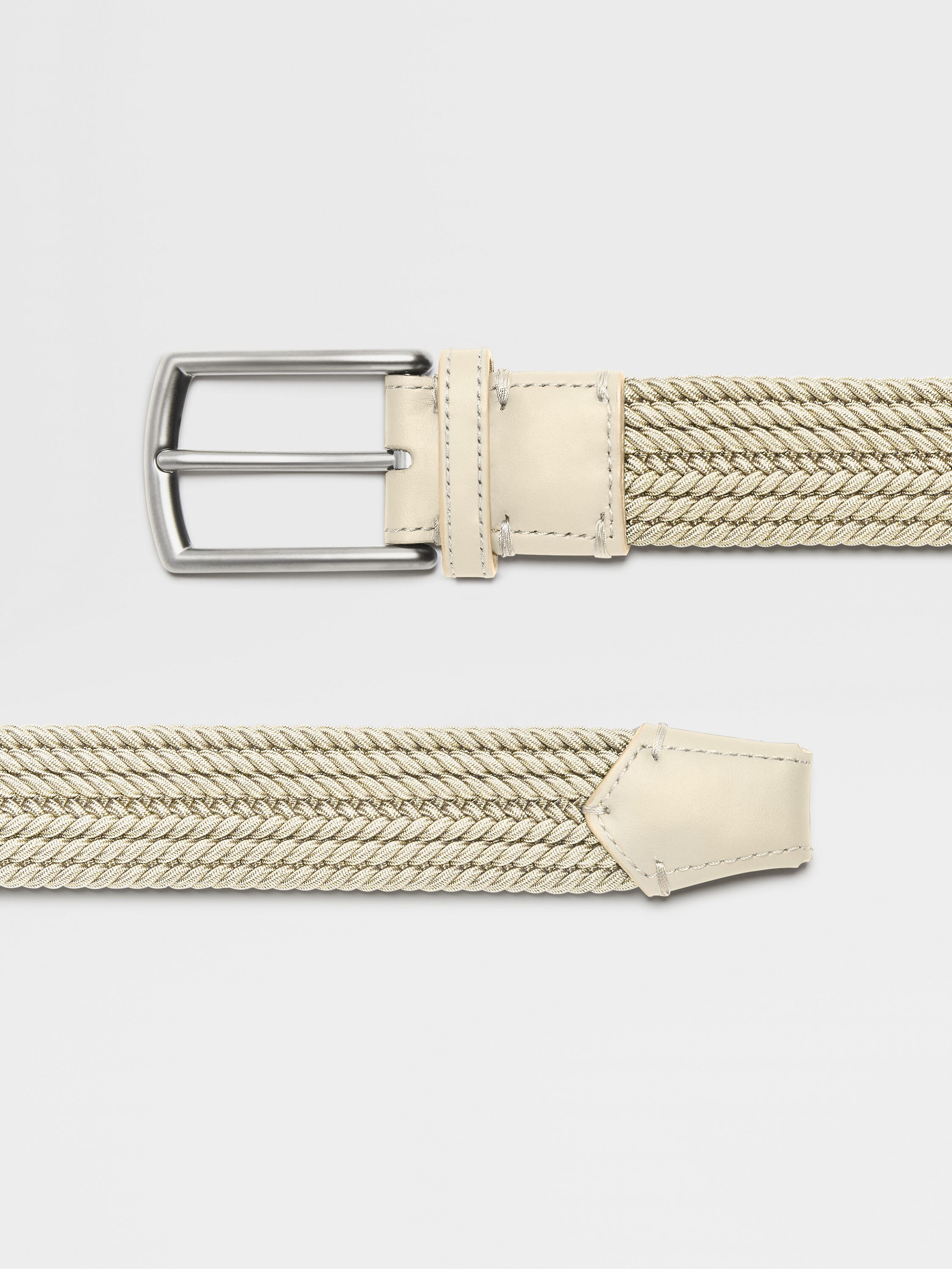 Cintura in Rayon Beige Chiaro Foto #1 di dettaglio del prodotto