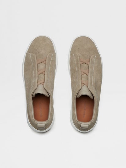 Light Beige Canvas Triple Stitch™ Sneakers SS25 25622167 Light Beige Canvas Triple Stitch™ Sneakers SS25 25622167