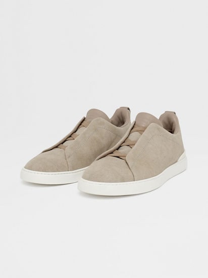 Light Beige Canvas Triple Stitch™ Sneakers SS25 25622167 Light Beige Canvas Triple Stitch™ Sneakers SS25 25622167