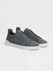 Blue Canvas Triple Stitch™ Sneakers SS24 25622171 | Zegna US