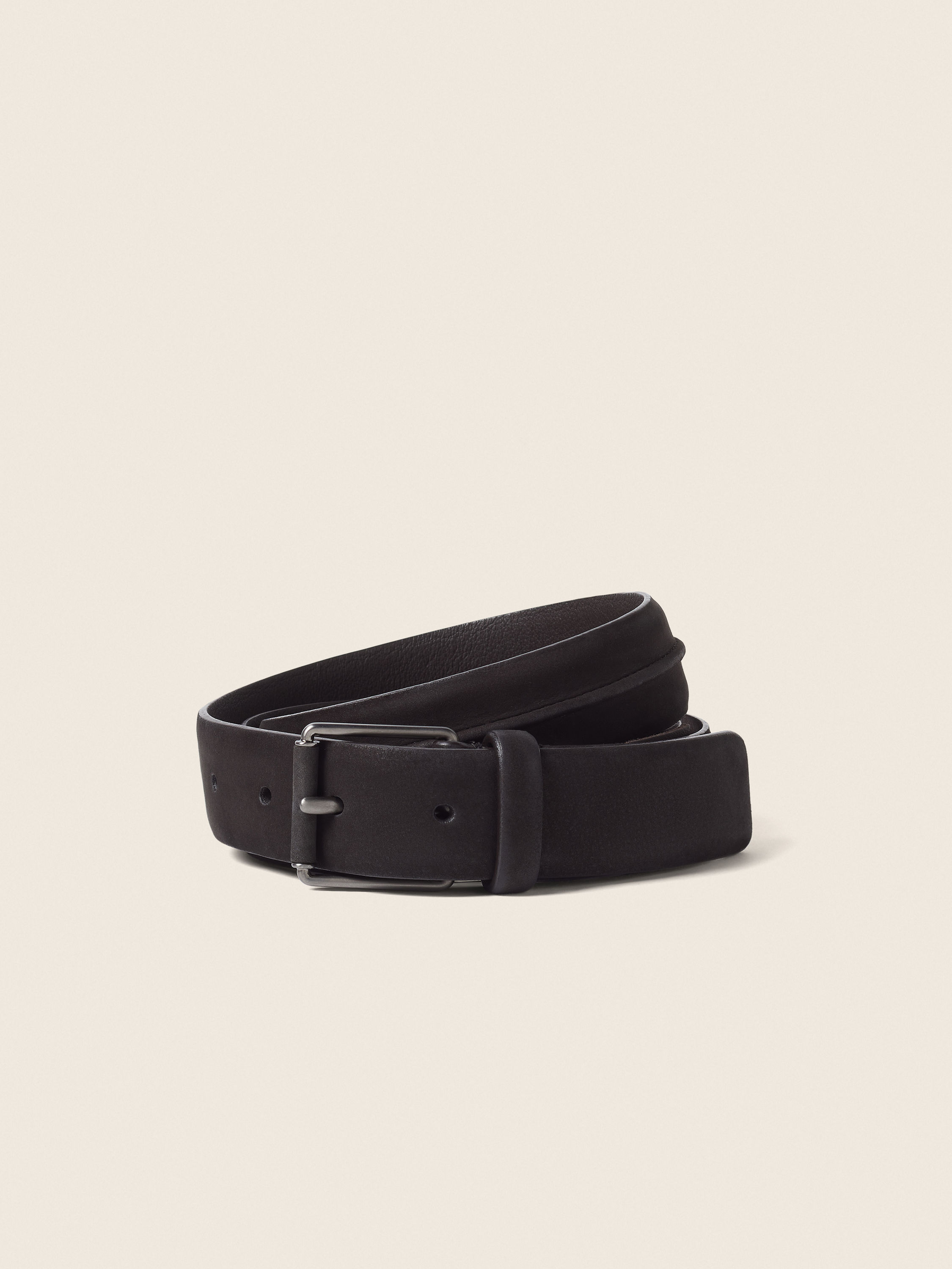 Dark Brown Nubuck Belt Main product photo