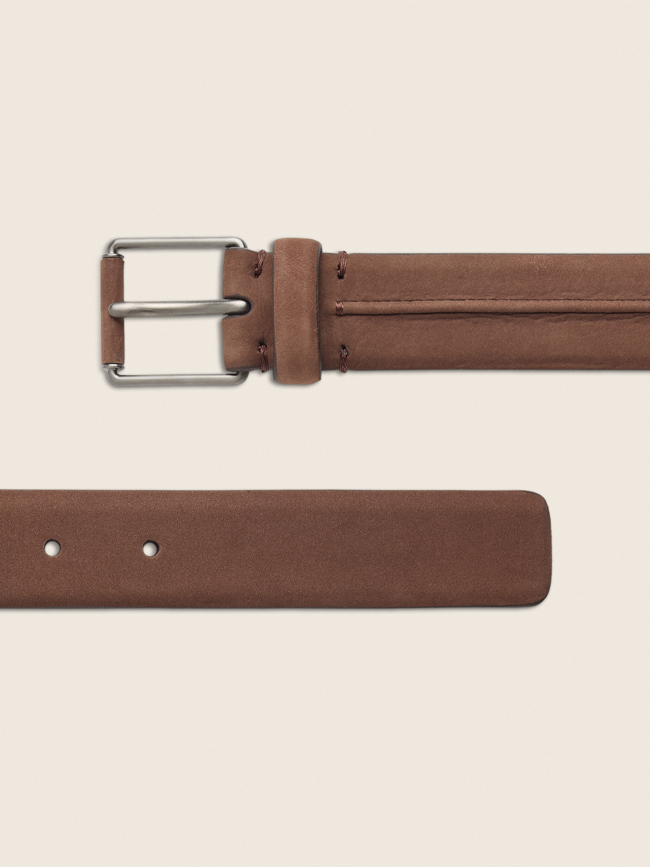 Brown Nubuck Belt Product detail photo #1
