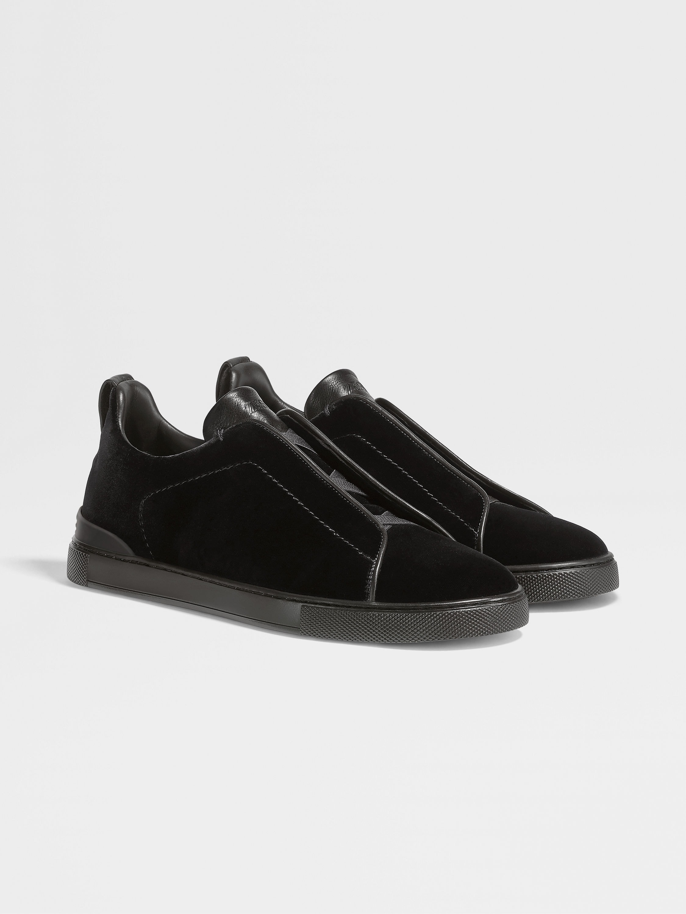 Black Velvet Triple Stitch™ Sneakers