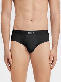 Ermenegildo Zegna Boxer Brief Black Men Underwear Stretch Cotton XXXL - Tie  Deals