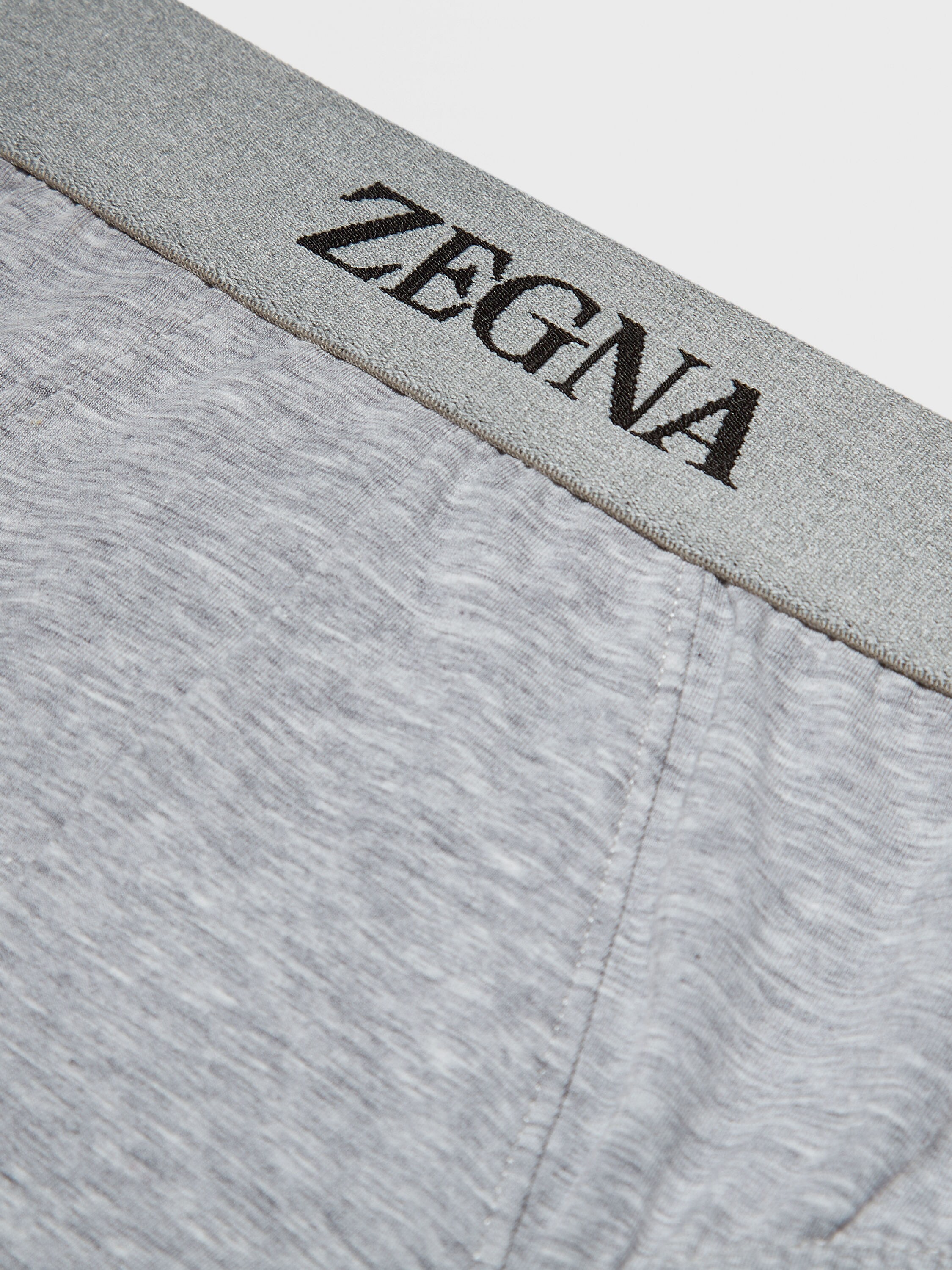 灰色雪花彈性棉質三角内褲 產品細節圖 #1