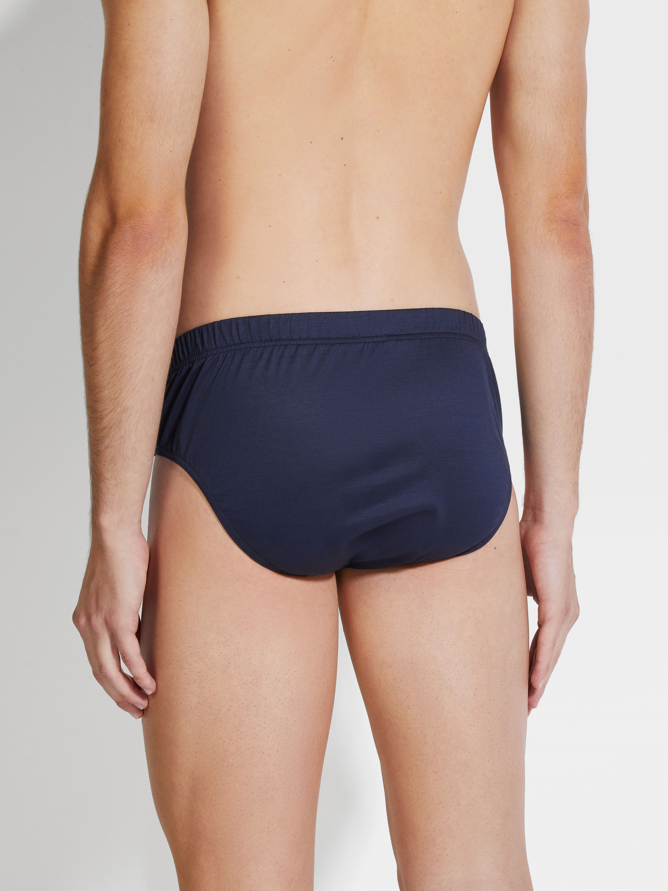 Blue Cotton Briefs Product detail photo #2