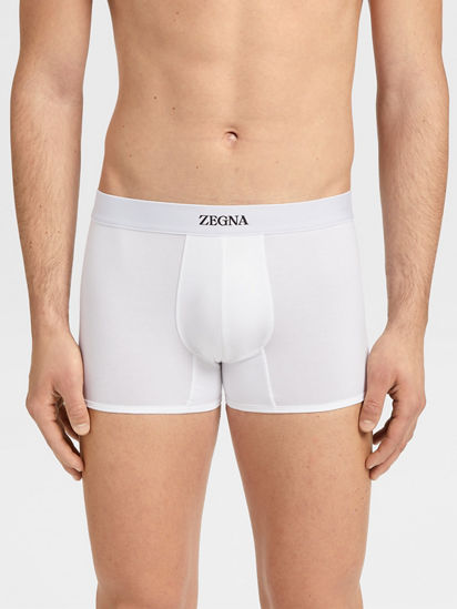 ZEGNA Stretch-Modal Boxer Briefs for Men