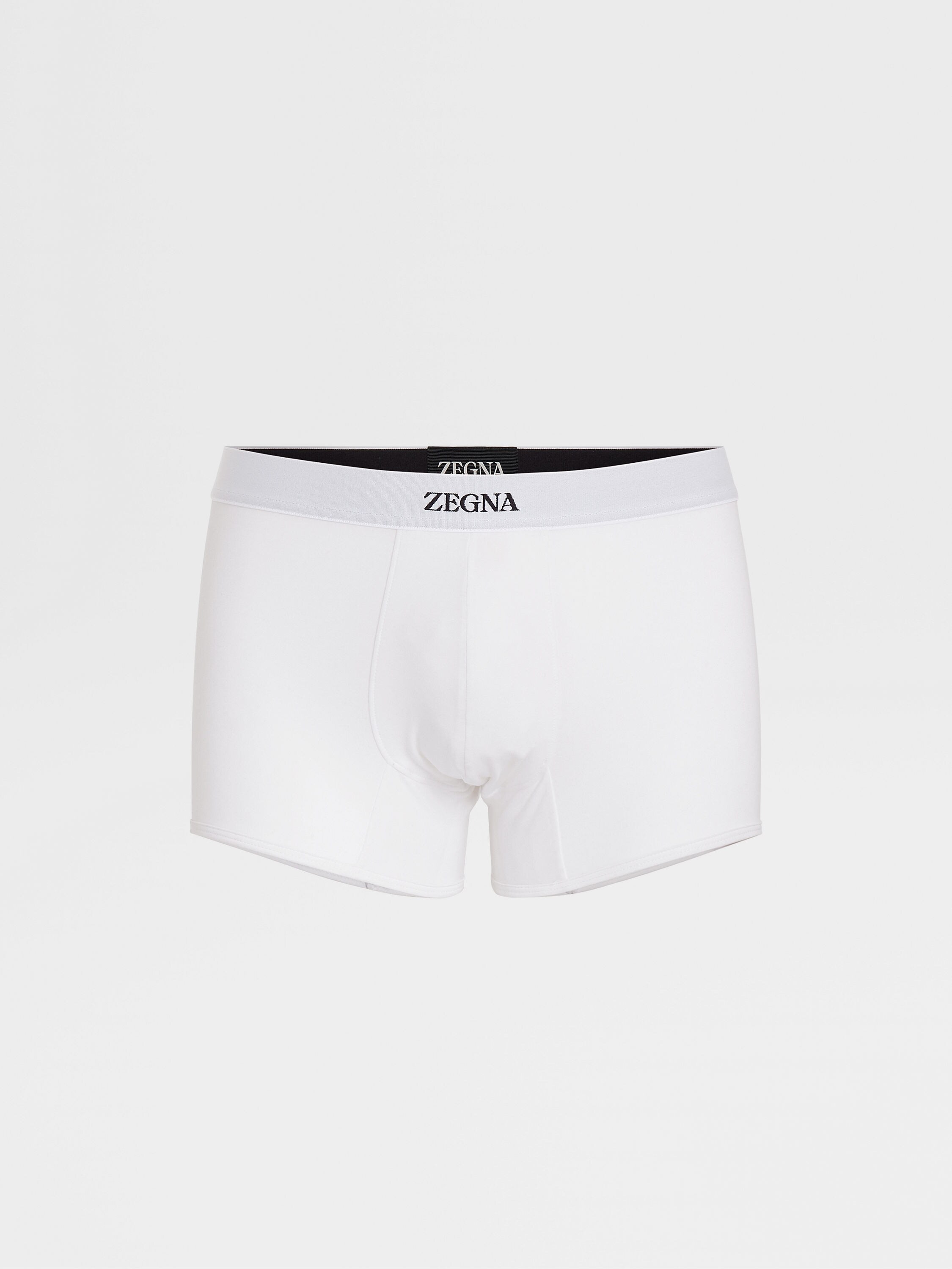 White Cotton Trunks SS24 22493590