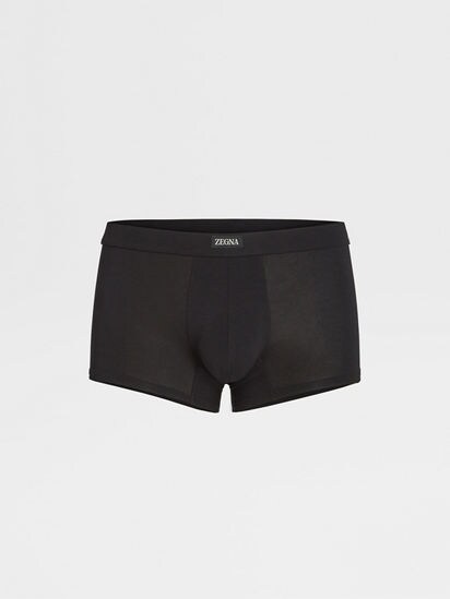 Black Stretch Modal Trunks