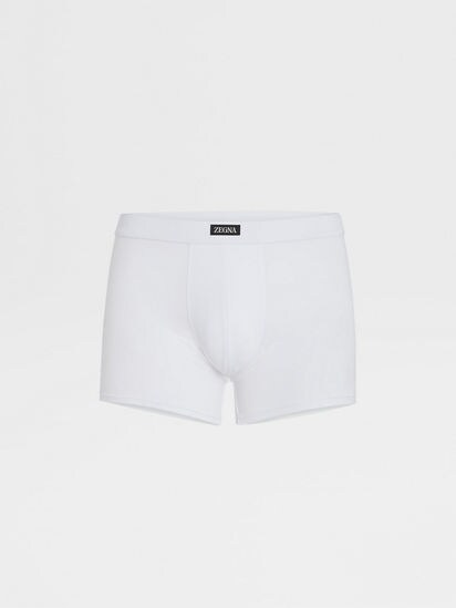 White Stretch Modal Boxers SS24 22493594