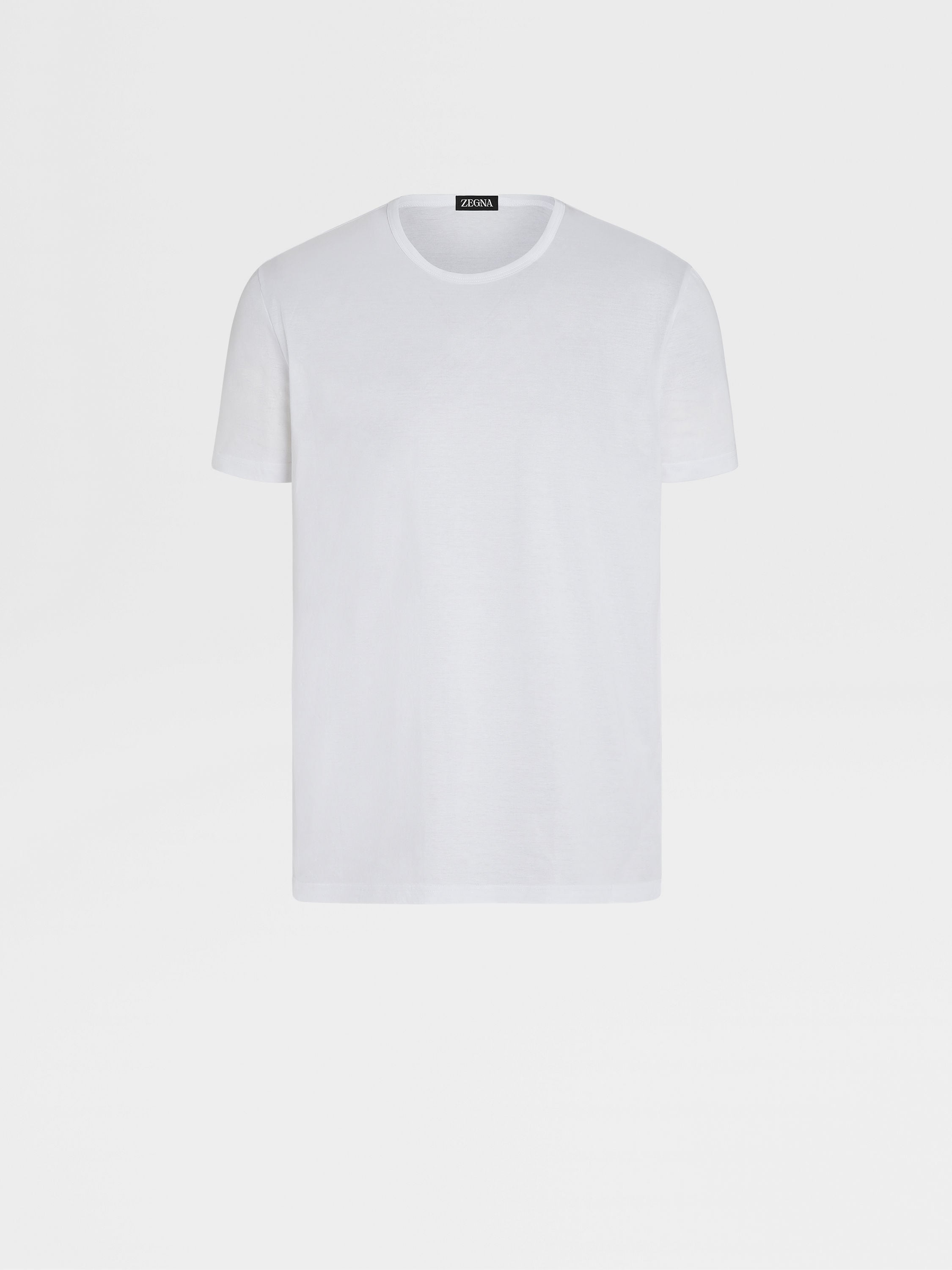 White Cotton T-shirt Main product photo