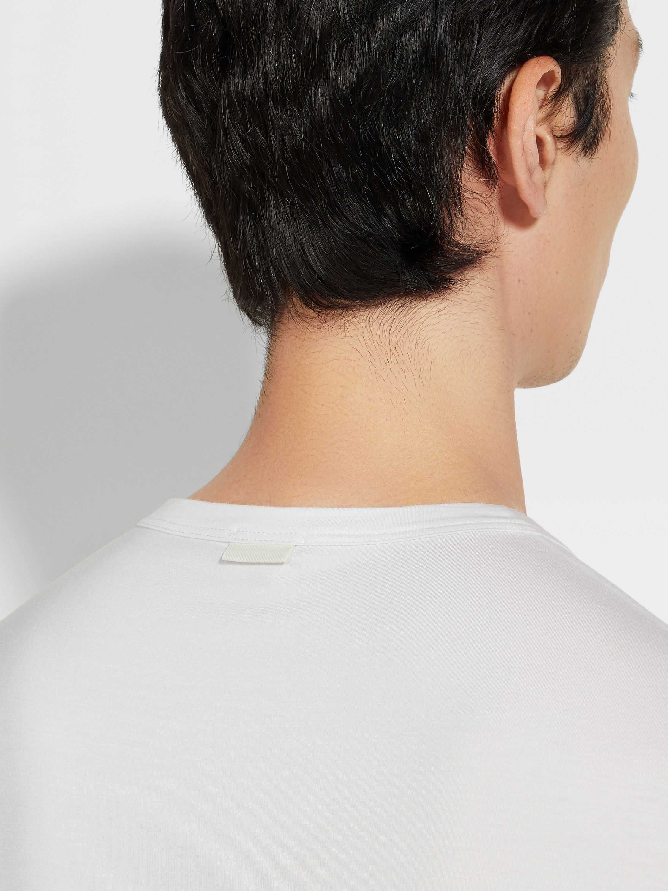 T-Shirt aus Seacell in Weiß Detailfoto #1 des Produkts