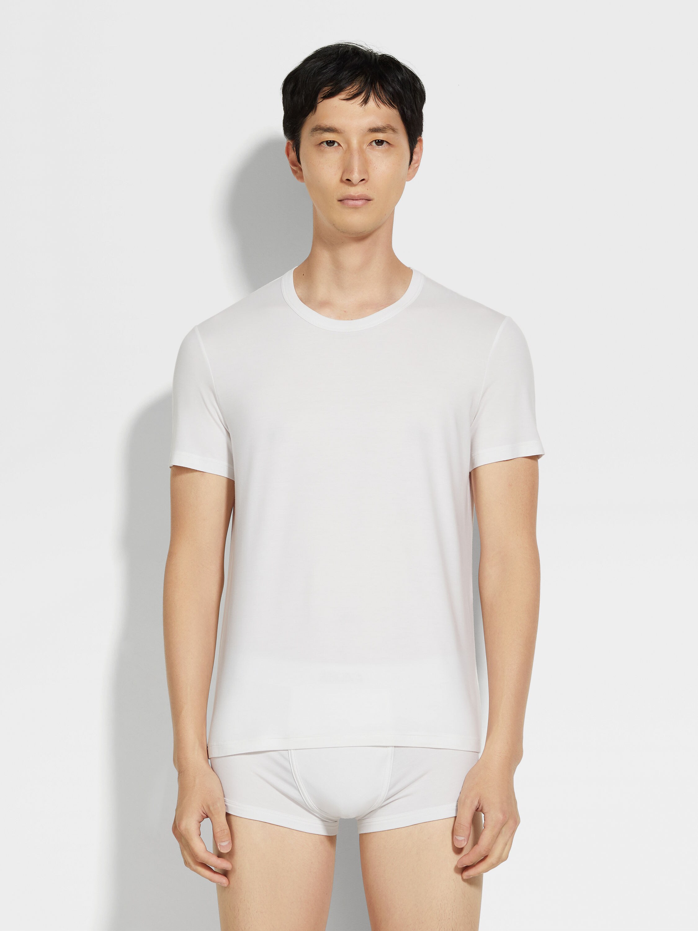 T-Shirt aus Seacell in Weiß Detailfoto #2 des Produkts