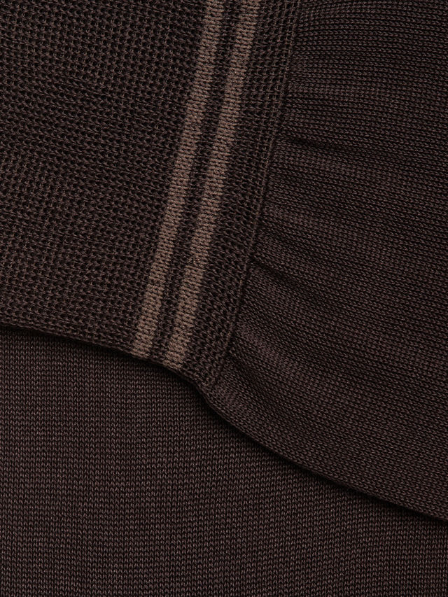 Brown Cotton Socks Product detail photo #1