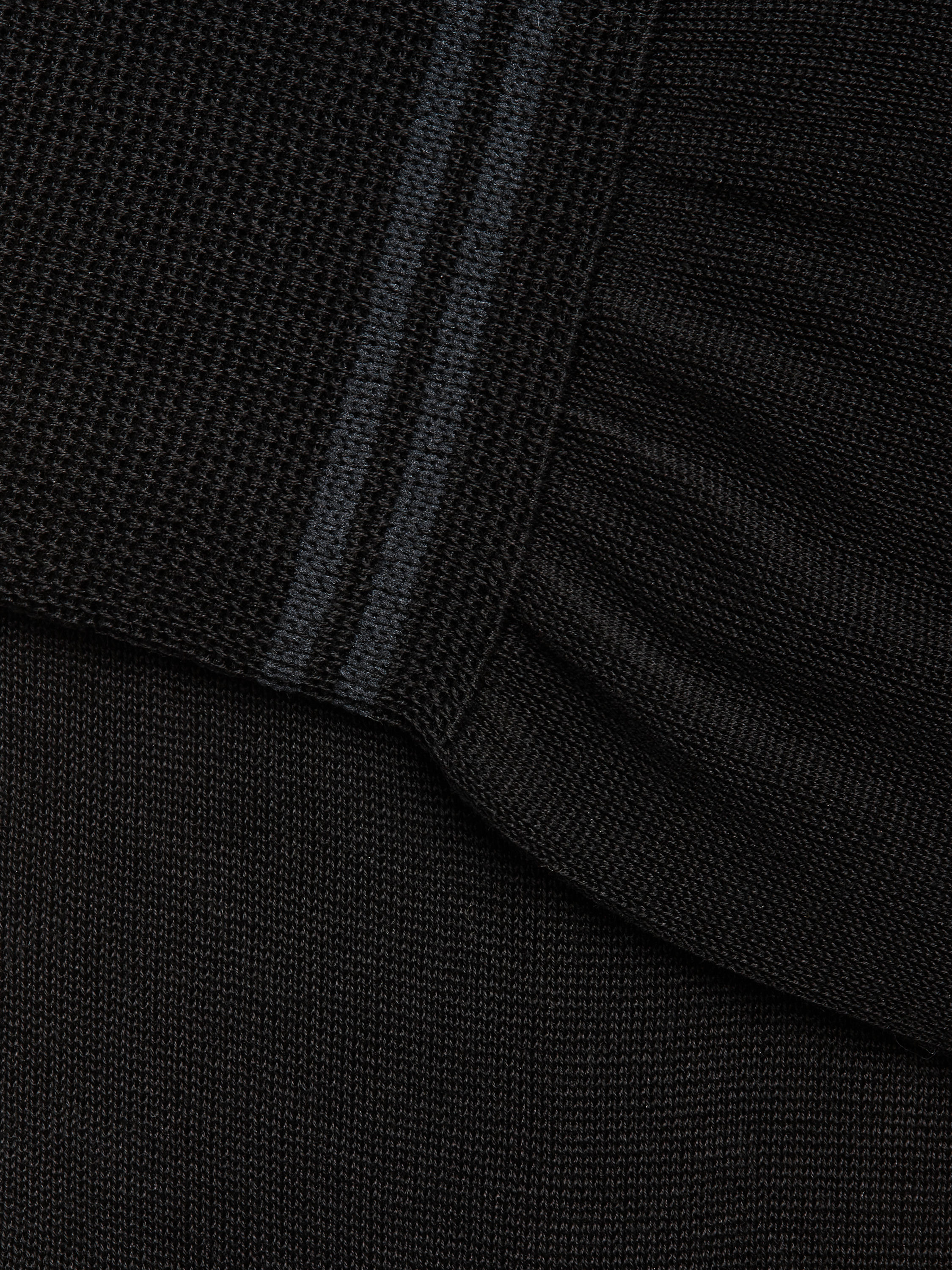 Black Cotton Socks Product detail photo #1