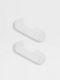 White Cotton Blend Socks Product detail photo #2