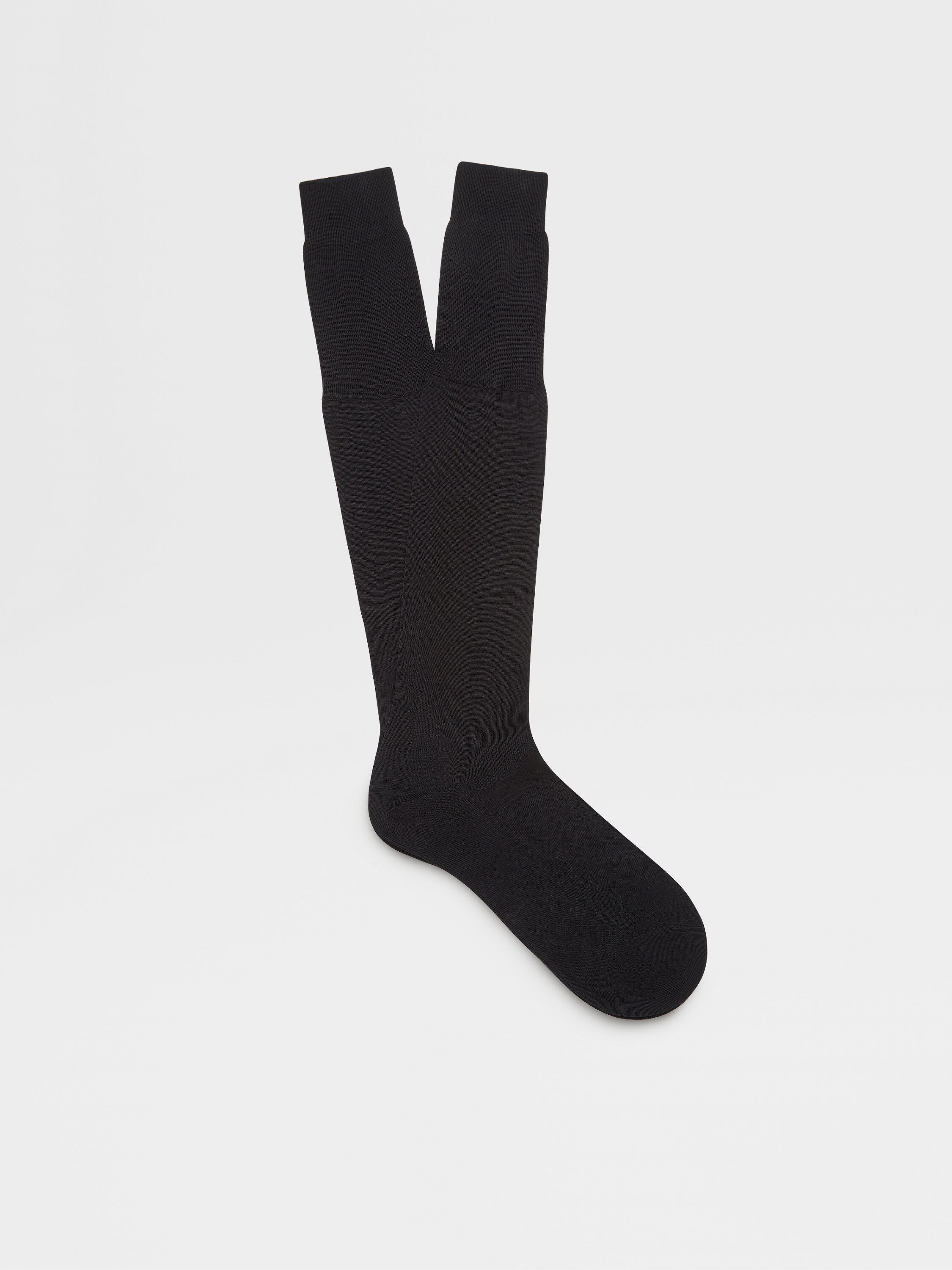 Navy Blue Cotton Socks Main product photo
