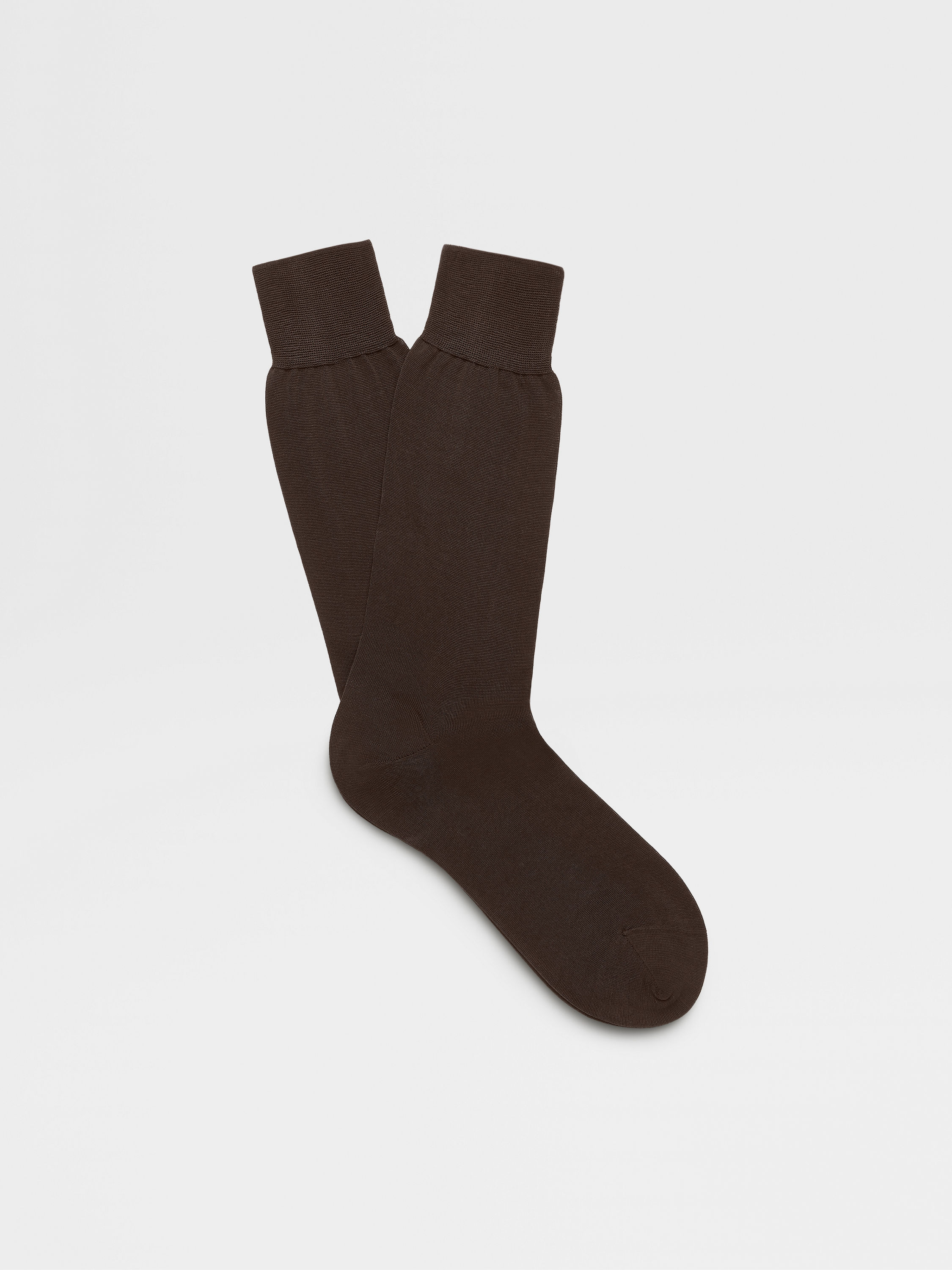 Brown Cotton Socks Main product photo