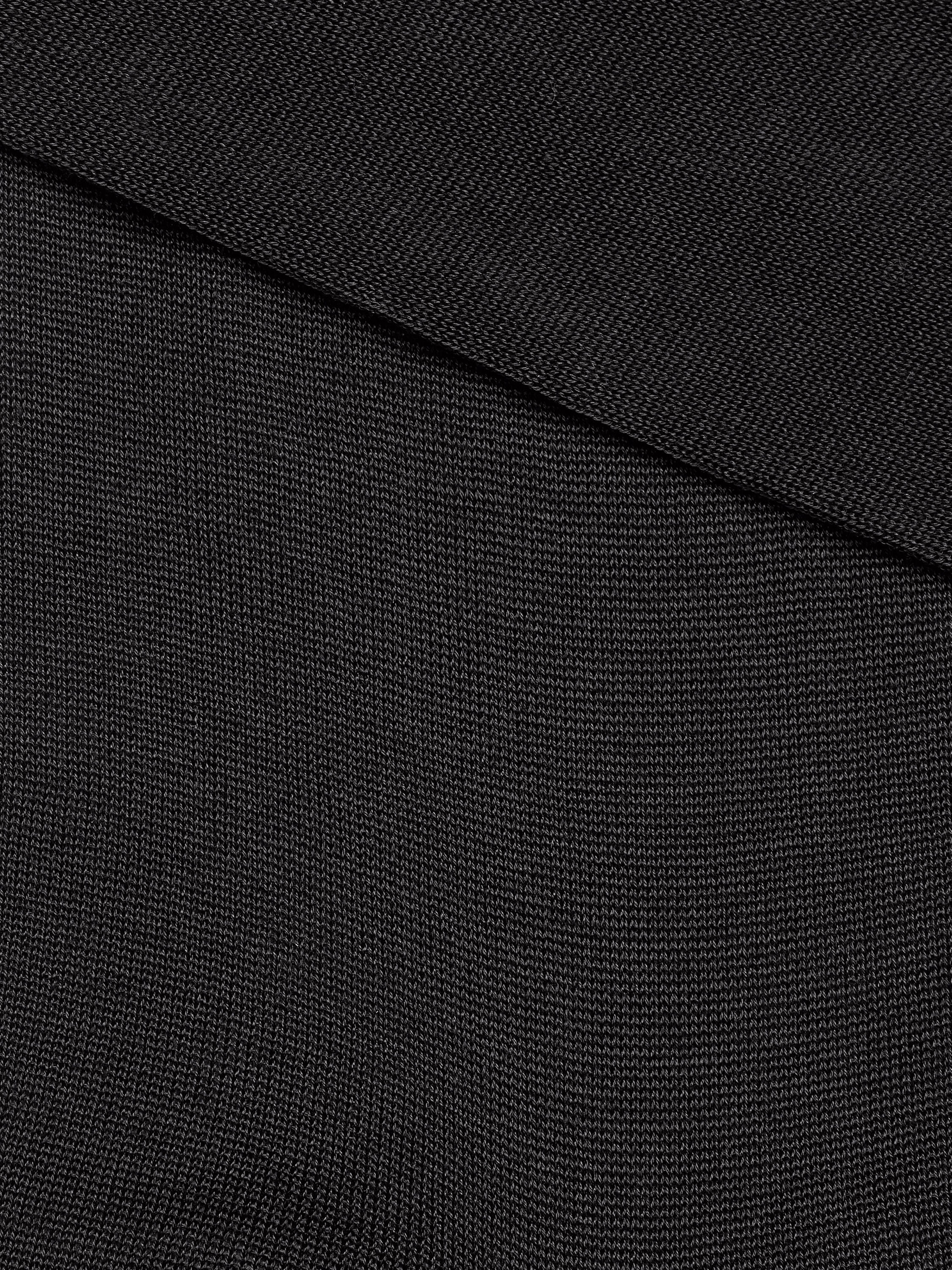 Navy Blue Cotton Socks Product detail photo #1