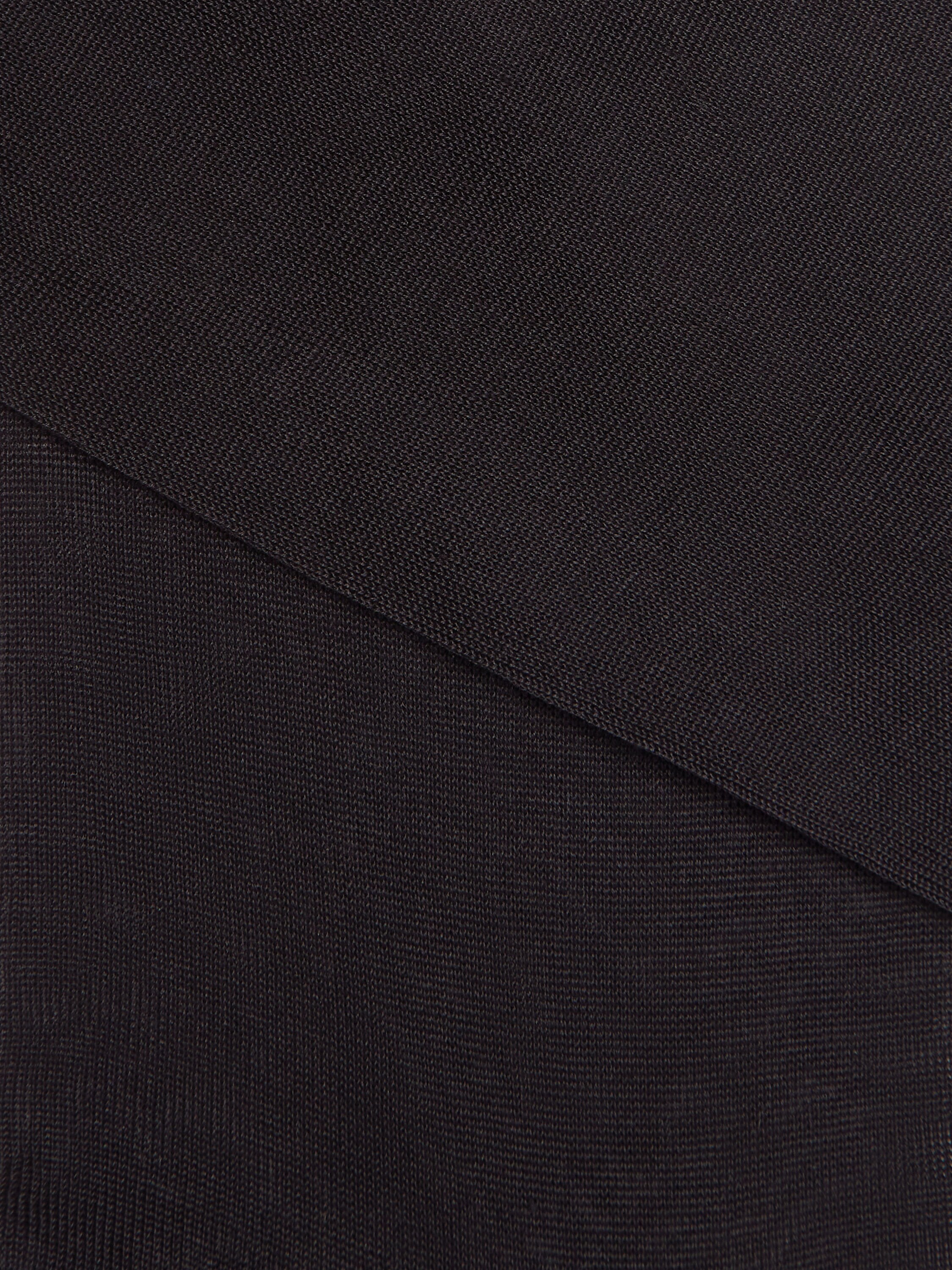 Black Cotton Socks Product detail photo #1