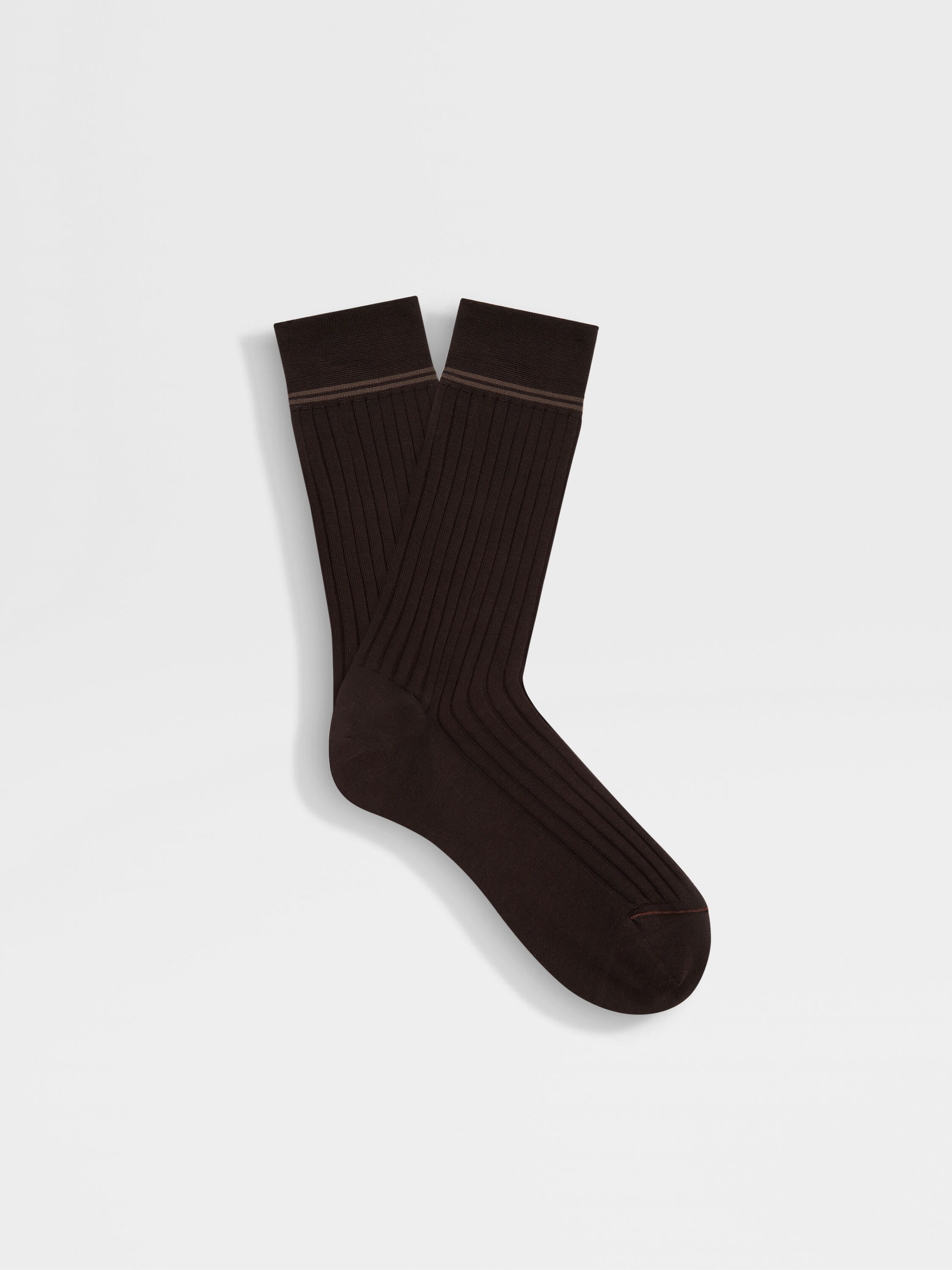 Brown Cotton Socks Main product photo