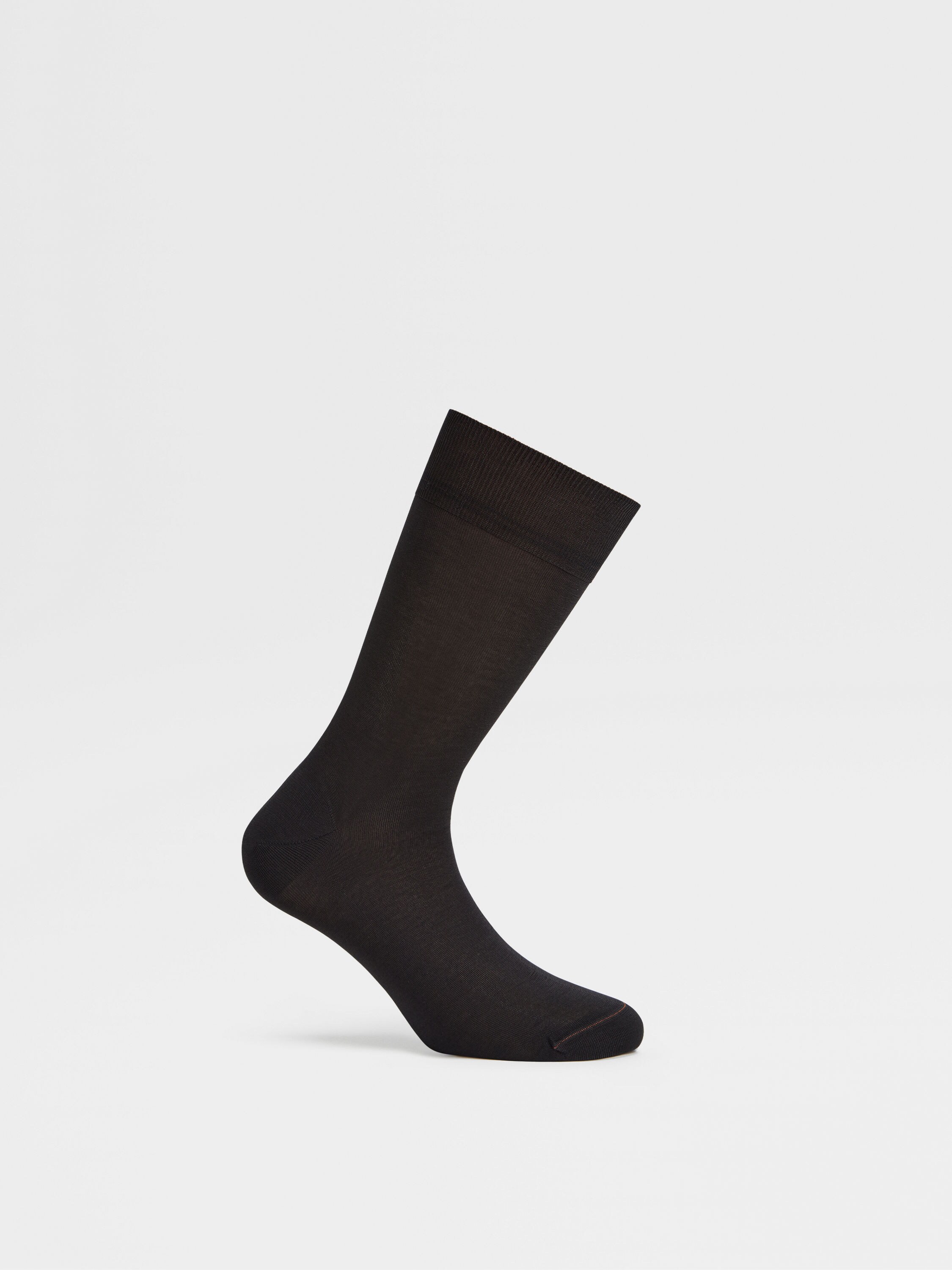 Grey Cotton Socks Product detail photo #2
