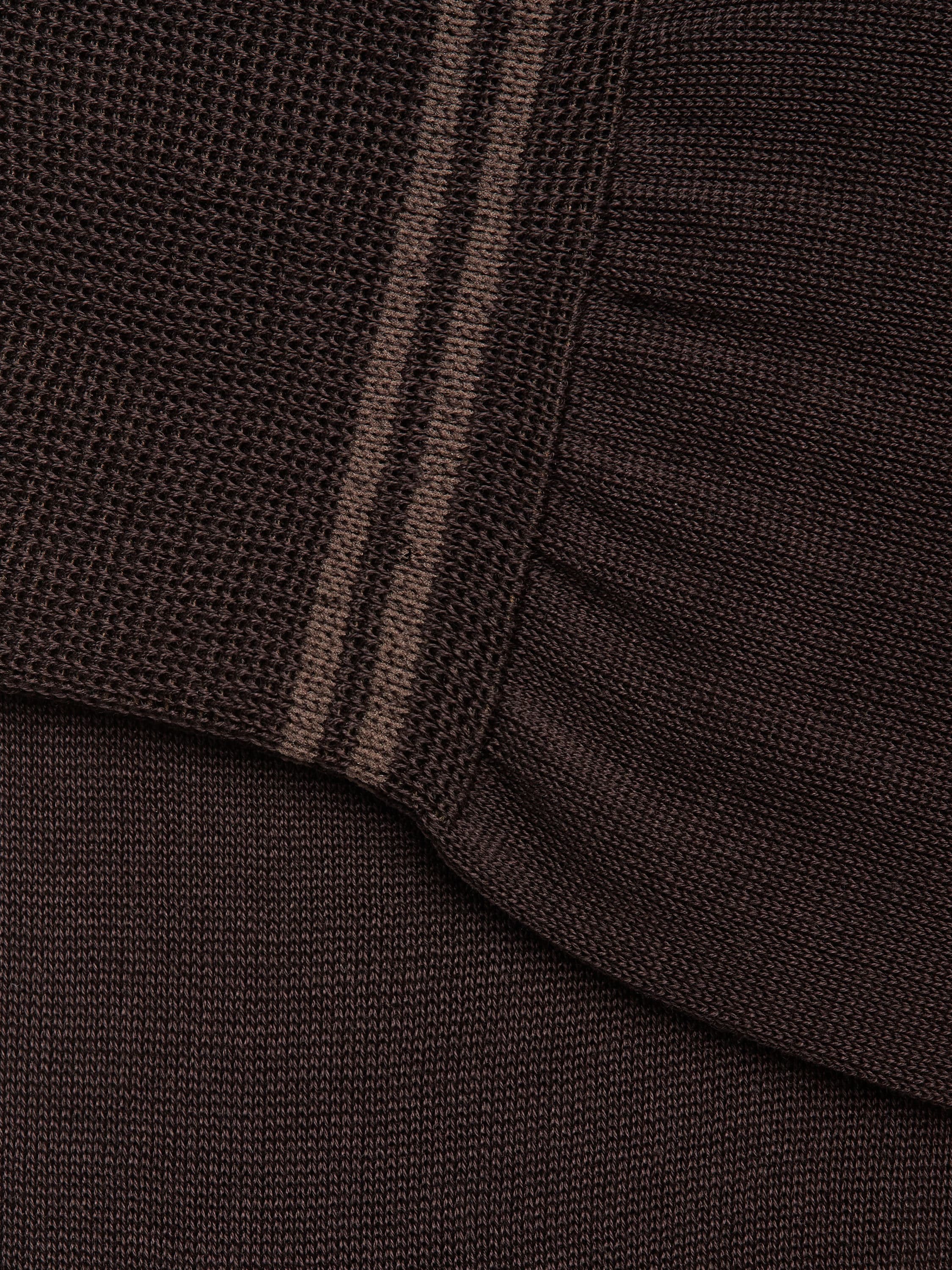 Brown Cotton Socks Product detail photo #1