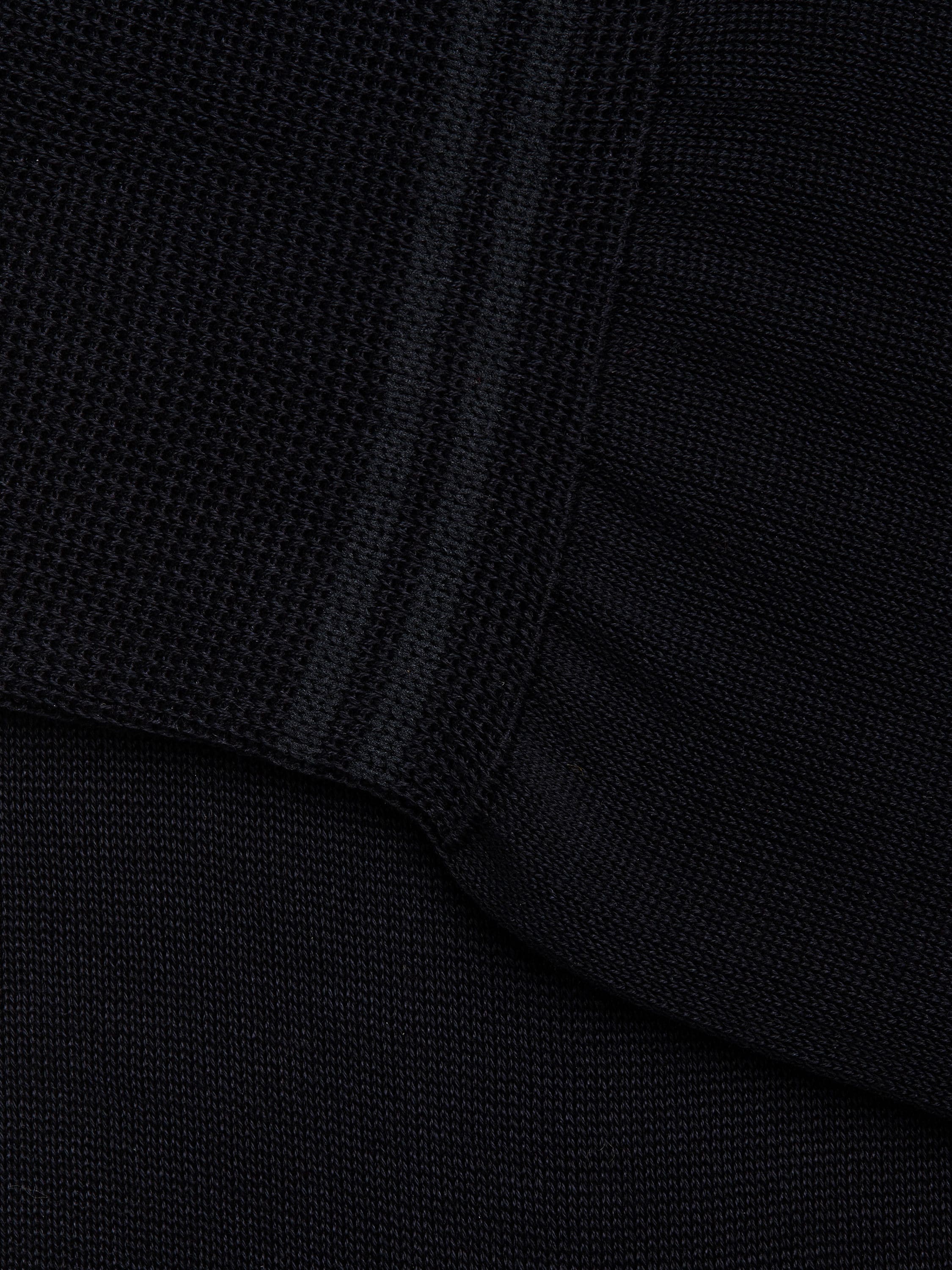 Navy Blue Cotton Socks Product detail photo #1