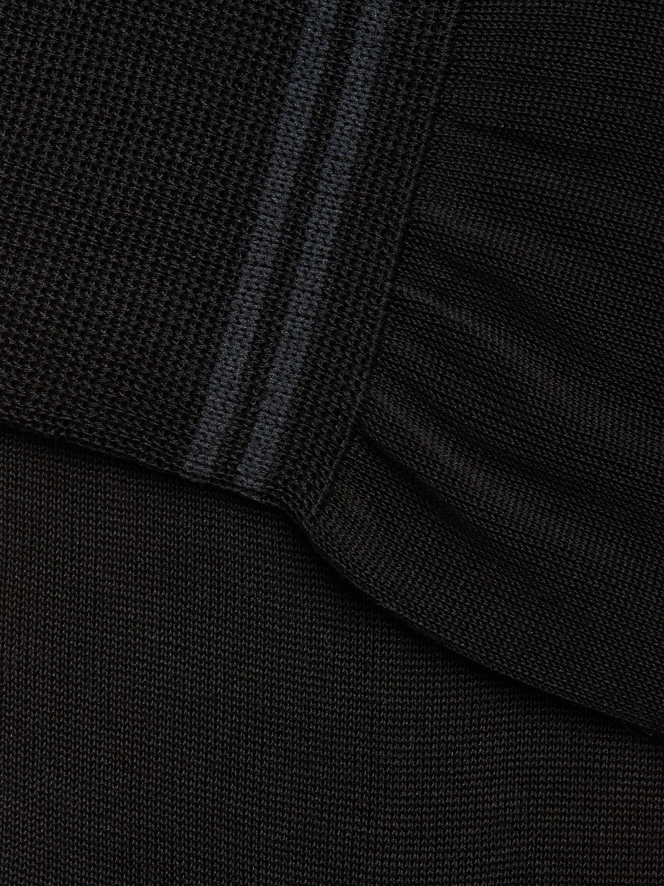 Black Cotton Socks Product detail photo #1