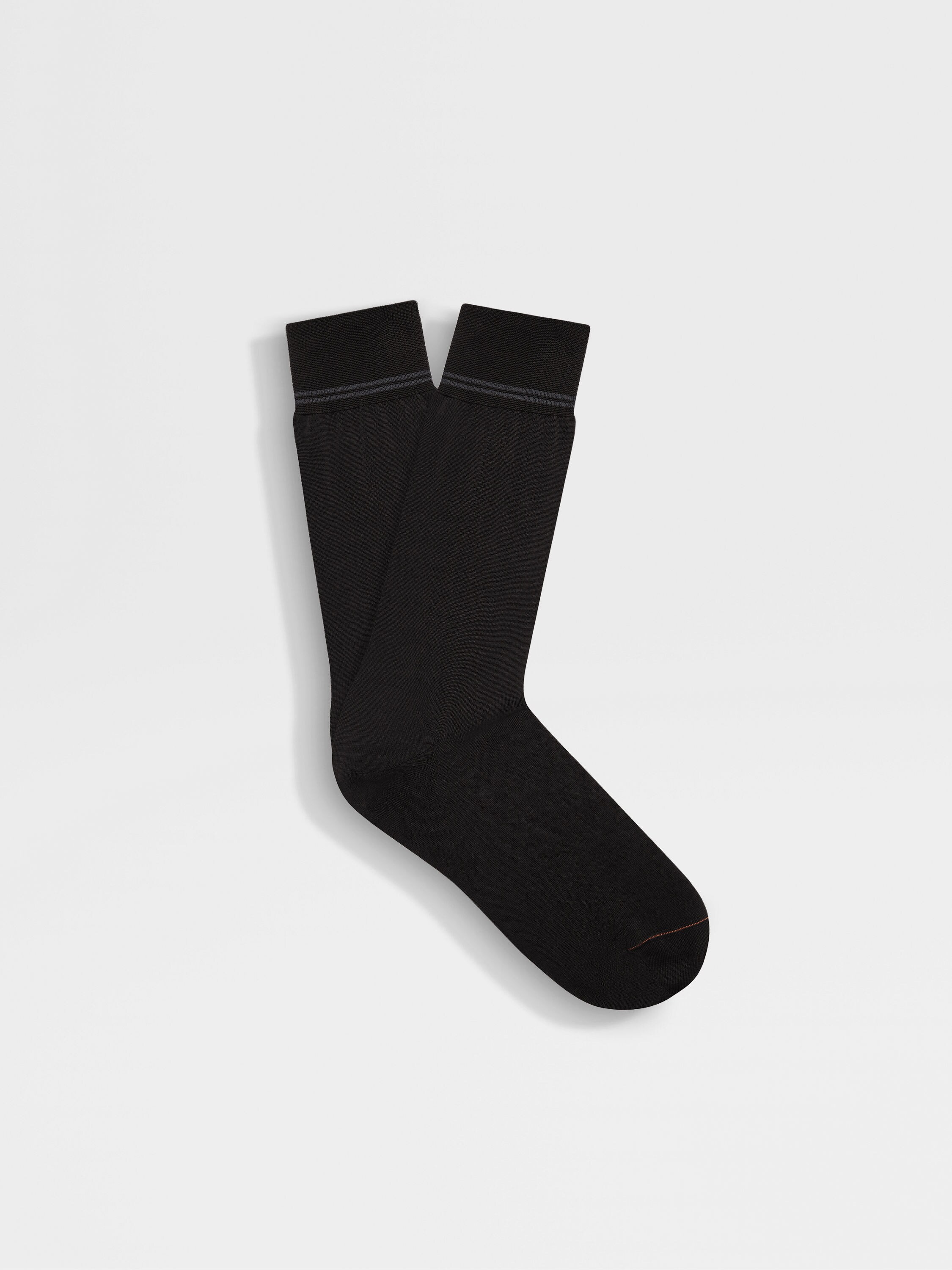 Black Cotton Socks Main product photo