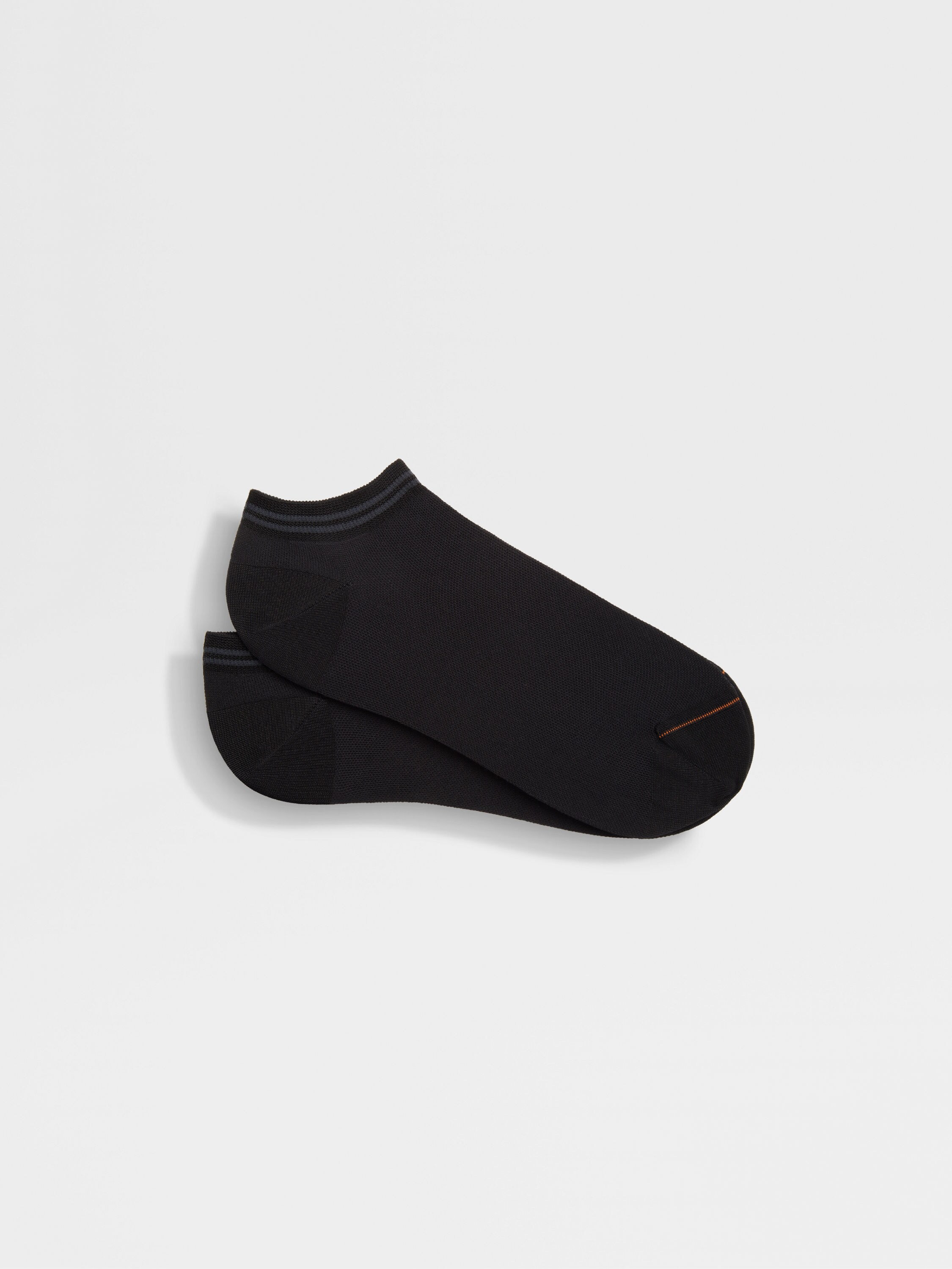 Black Cotton Blend Socks Main product photo
