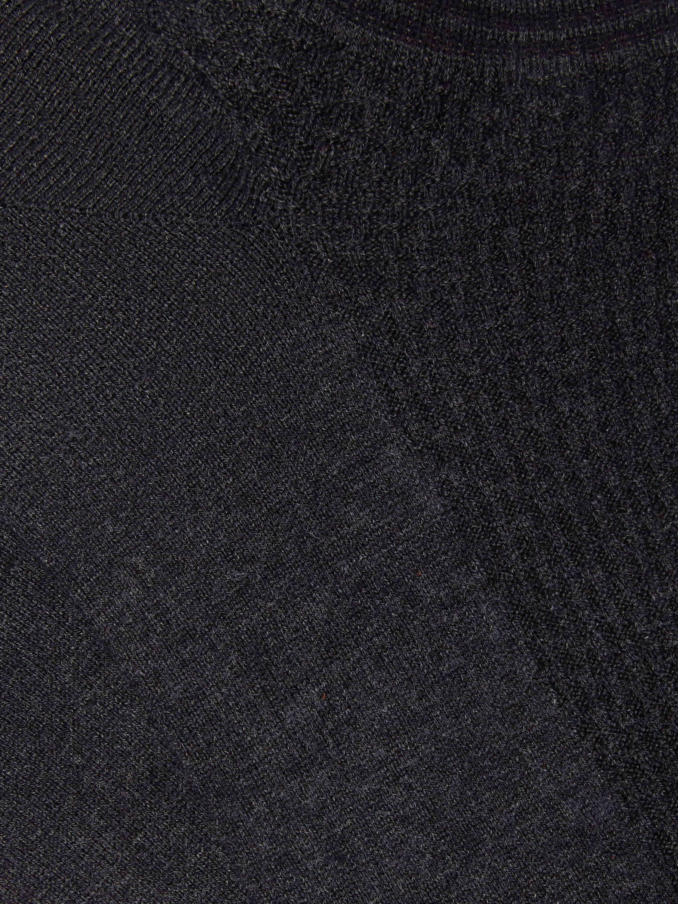 Dark Grey Cotton Blend Socks Product detail photo #1