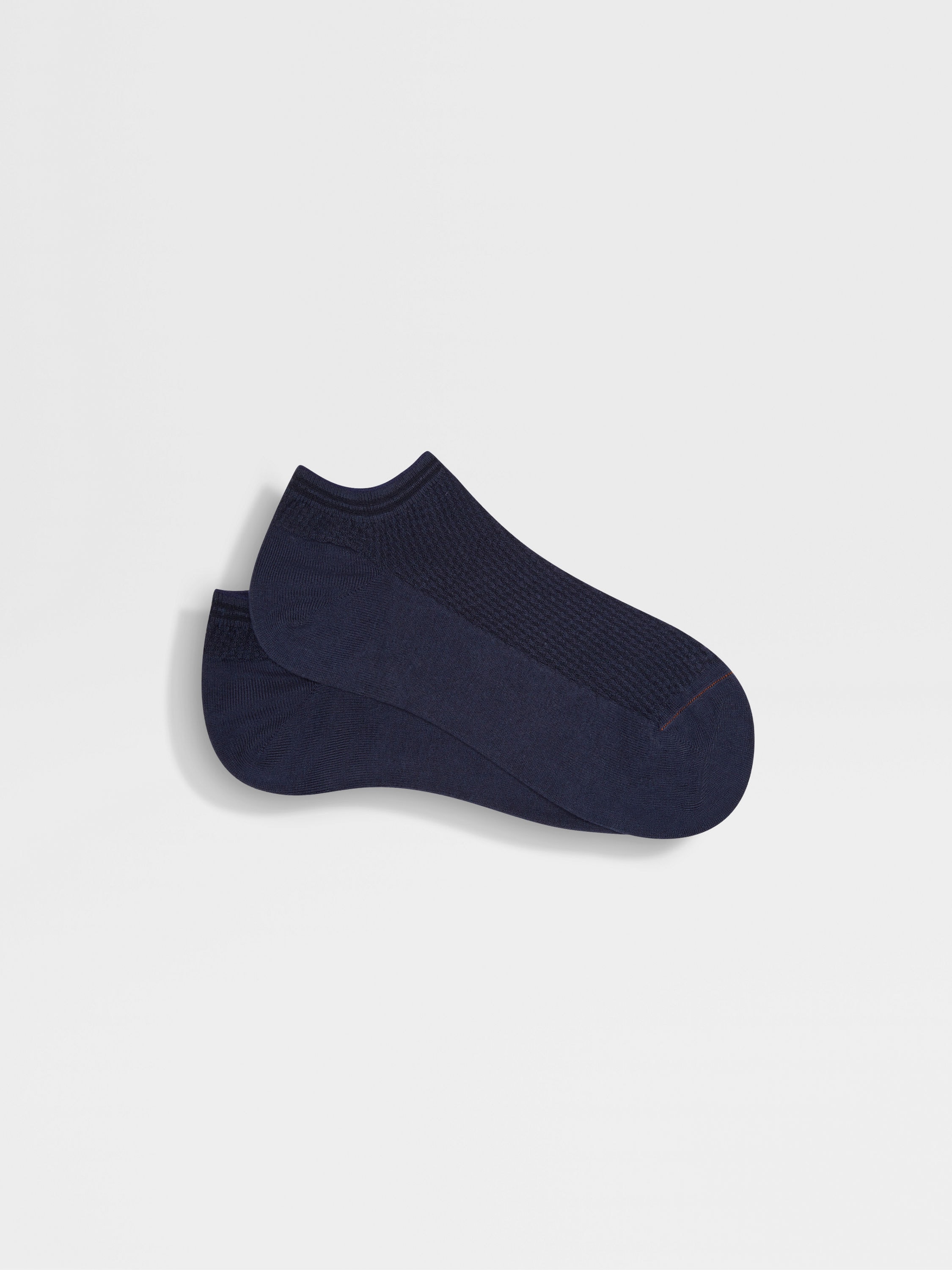 Ink Blue Cotton Blend Socks Main product photo