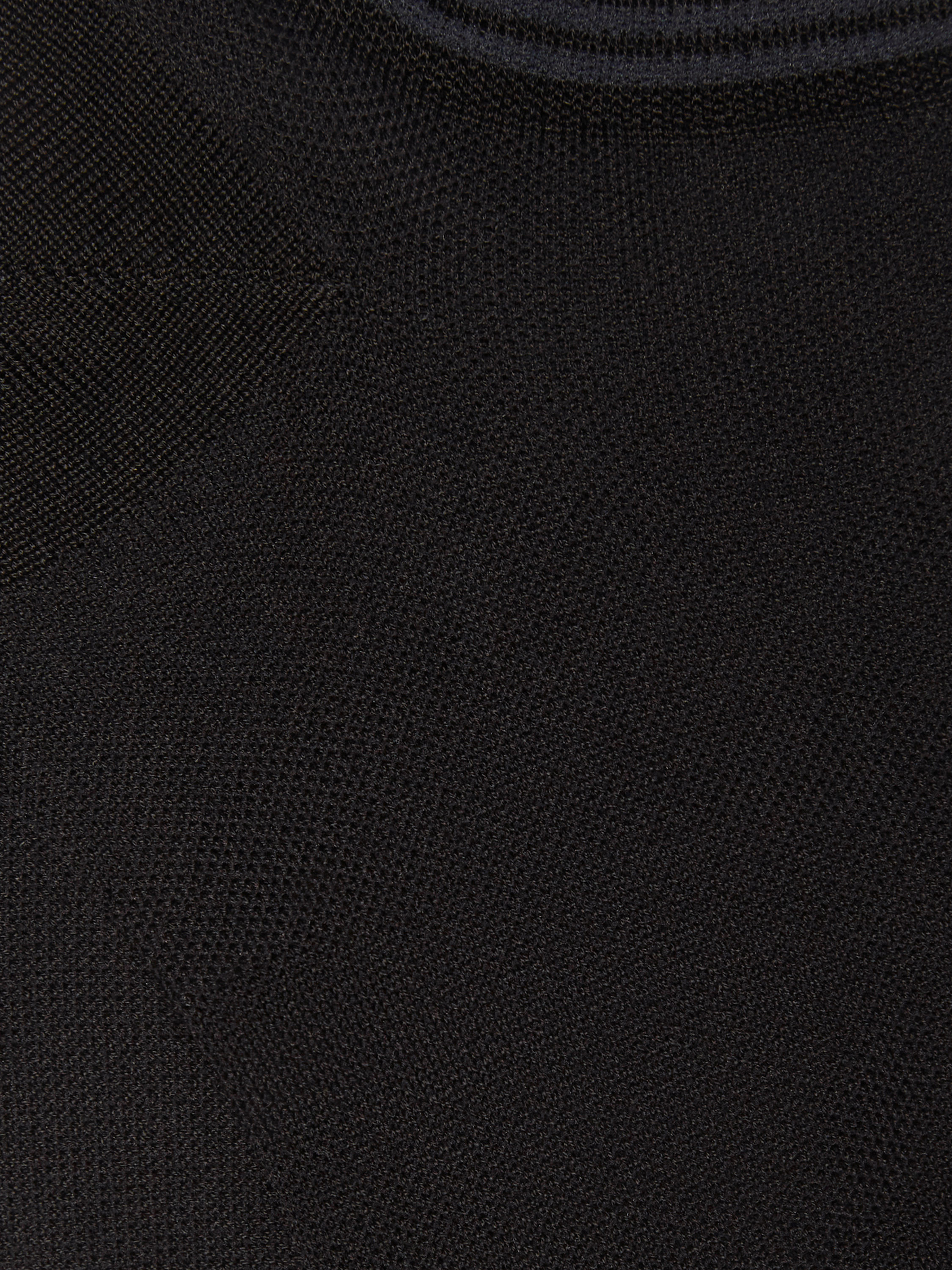 Black Cotton Blend Socks Product detail photo #1